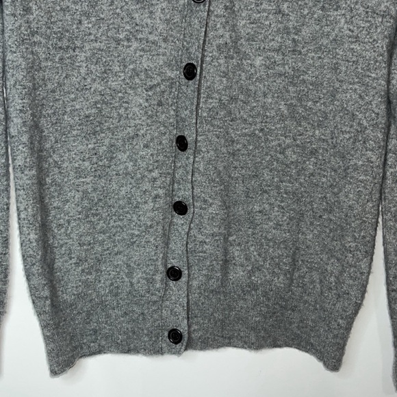 JCrew Wool/cashmere Grey Button Down Cardigan Size XS - Picture 6 of 9